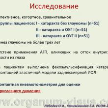 Лебедев О.И., Калижникова Е.А. Роль увеосклерального оттока в патогенезе гипотензивного эффекта факоэмульсификации катаракты. Доклад на VIII Российском общенациональном офтальмологическом форуме»</a> (РООФ-2015, All-Russia Ophthalmological Forum, AROF2015). Информационный партнер www.organum-visus.com