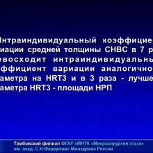 Мачехин В.А. HRT и OCT что лучше? Доклад на XI Юбилейной офтальмологической конференции "Рефракция-2015: рефракционные и аккомодационные аспекты гидродинамики глаукомы", 27-28 ноября 2015г., г. Самара, Россия (Glaucoma). Информационный партнер www.organum-visus.com