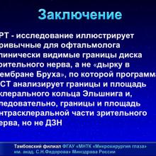 Мачехин В.А. HRT и OCT что лучше? Доклад на XI Юбилейной офтальмологической конференции "Рефракция-2015: рефракционные и аккомодационные аспекты гидродинамики глаукомы", 27-28 ноября 2015г., г. Самара, Россия (Glaucoma). Информационный партнер www.organum-visus.com