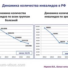 Нероев В.В. Инвалидность по зрению в Российской Федерации. Доклад на офтальмологическом конгрессе Белые ночи-2017 (XIII конгресс АВО), г. Санкт-Петербург, Россия. Информационный партнер organum-visus.ru