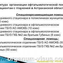 Рамазанова Л.Ш. Организационные вопросы офтальмологической помощи больным с глаукомой в Астраханской области. Доклад на РООФ2012 (AROF2012), Москва, Россия, 03.10. 2012г. Портал Орган зрения www.organum-visus.com, Клуб Знатоков офтальмологии, Зал заседаний ГлаукоМЫ glaucoma.eye-portal.ru