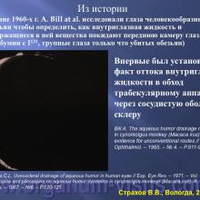 Страхов В.В. Современные представления о путях оттока внутриглазной жидкости из глаза (11 сентября 2015г., г. Вологда, Россия). Glaucoma pathogenesis. Портал Орган зрения www.organum-visus.com