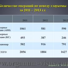 Захарова Е.К. Анализ эпидемиологических показателей глаукомы в Республике Саха (Якутия). Доклад на WGW2014: World Glaucoma Week in Russia! Российское глаукомное общество (РГО). Научно-практическая конференция, посвященная Всемирному Дню борьбы с Глаукомой в рамках международной инициативы «Всемирная неделя борьбы с глаукомой 2014: Победить невидимую глаукому», 29 марта 2013г., г. Якутск, Россия. Информационный партнер www.organum-visus.com